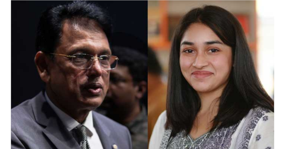 শিক্ষামন্ত্রী ড. আ ন ম এহছানুল হক মিলনের শিক্ষা নিয়ে প্রশ্ন তুলেছেন নর্থ সাউথ বিশ্ববিদ্যালয় ছাত্রী ও জুলাইযোদ্ধা নাফসিন মেহনাজ আজিরিন।