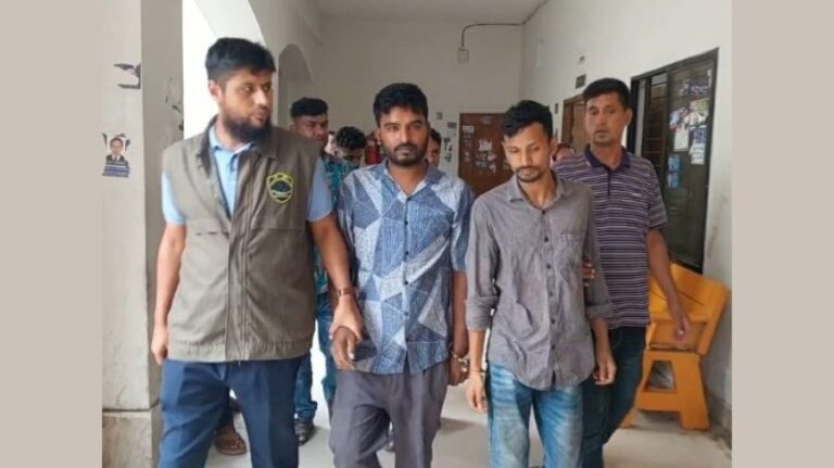 প্রধানমন্ত্রীর কার্যালয়ের রেড টেলিফোনের তার চুরি, দুই আসামি রিমান্ডে