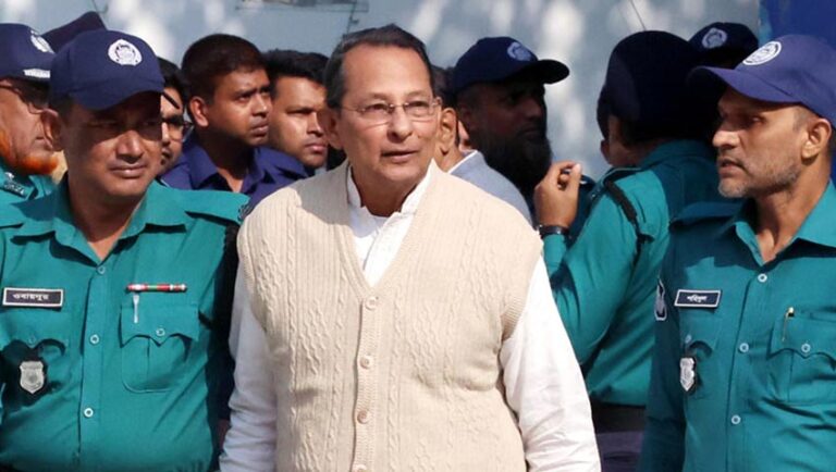 জুলাই আন্দোলনে হত্যা মামলায় ইনুর ১০ বছরের কারাদণ্ড