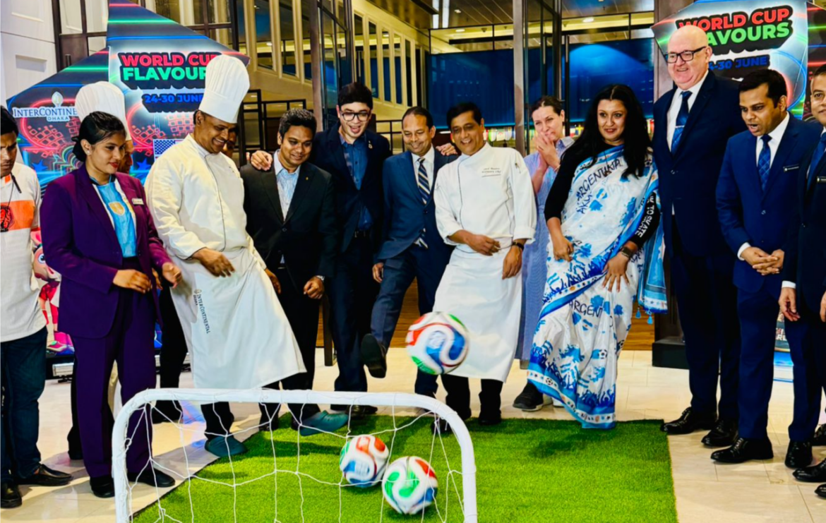 ইন্টারকন্টিনেন্টাল ঢাকায় বিশ্বকাপের উন্মাদনা। ৩০ জুন পর্যন্ত ইউএসএ, কানাডা এবং মেক্সিকোর ঐতিহ্যবাহী খাবারের আয়োজন ‘ওয়ার্ল্ড কাপ ফ্লেভারস’