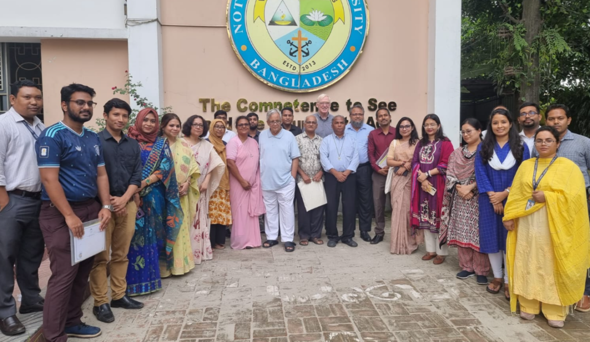 নটর ডেম বিশ্ববিদ্যালয় বাংলাদেশে প্রথমবারের মতো চার দিনব্যাপী প্যালিয়েটিভ কেয়ার প্রশিক্ষণ কর্মসূচি অনুষ্ঠিত হয়েছে।