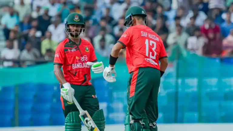 ব্যাটিং বিপর্যয়ে বাংলাদেশ, ৩৬ রানেই নেই ৪ উইকেট