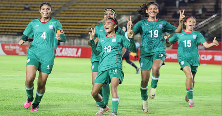 নারী সাফ ফাইনাল: দুই পরিবর্তন নিয়ে মাঠে নামছে বাংলাদেশ