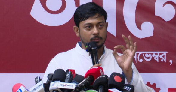 বিএনপি সরকারের ৪ মন্ত্রীর পরিবর্তন চেয়ে দাবি তুলেছেন জাতীয় নাগরিক পার্টি (এনসিপি) মুখ্য সমন্বয়ক নাসীরুদ্দীন পাটওয়ারী।