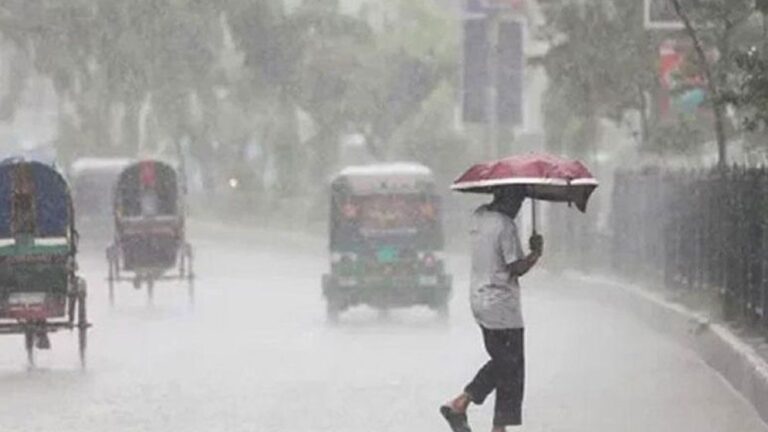 ঢাকাসহ ৯ অঞ্চলে ঝড়বৃষ্টির আভাস
