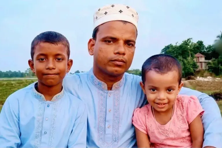 ঘুমন্ত ছেলে-মেয়েকে হাওরে ফেলে হত্যা, বাবা আটক
