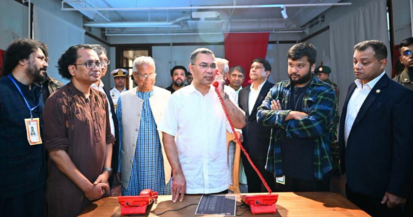 রাজধানীর শে-রে-বাংলা নগর প্রতিষ্ঠিত 'জুলাই গণঅভ্যুত্থান স্মৃতি জাদুঘর' আনুষ্ঠানিক উদ্বোধন করেছেন প্রধানমন্ত্রী তারেক রহমান।