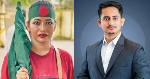 প্রবাসী আওয়ামী লীগ ও ছাত্রলীগ নেতাকর্মীদের হাতে হেনস্তা ও শারীরিক লাঞ্ছনার শিকার হয়েছেন অভিনেত্রী আজমেরী হক বাঁধন।
