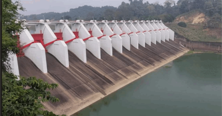 ৮ দিন পর বন্ধ করা হলো কাপ্তাই বাঁধের ১৬ জলকপাট