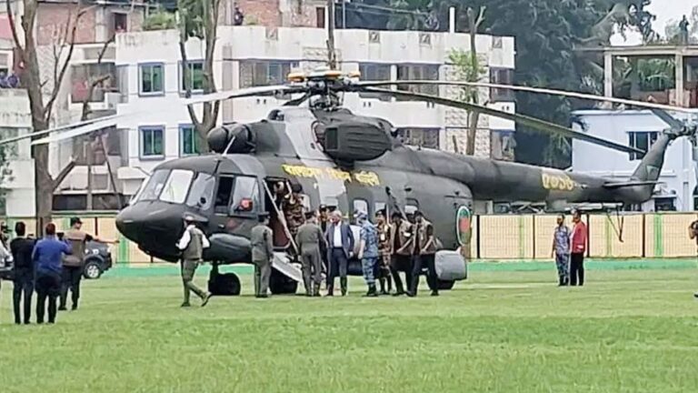 দুই দিনের সফরে ঠাকুরগাঁওয়ে পৌঁছেছেন রাষ্ট্রপতি