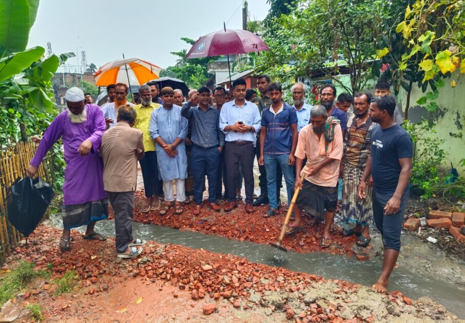 ইউএনওর এক দিনের উদ্যোগে কাটল দীর্ঘ ২২ বছরের দুর্ভোগ