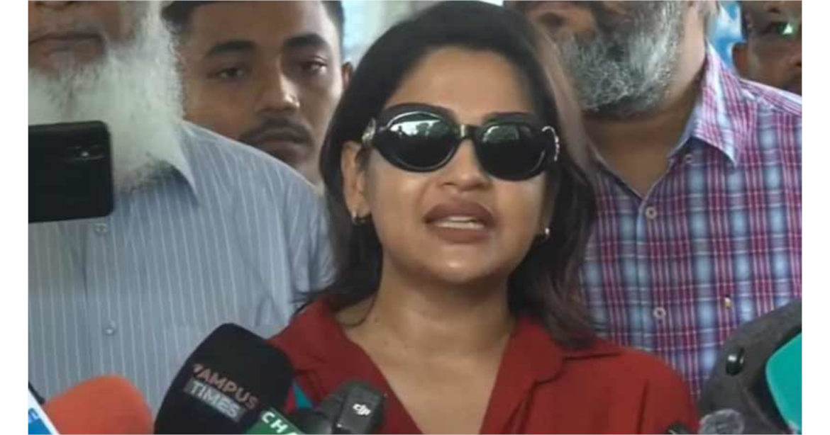 দেশে ফিরেছেন অভিনেত্রী আজমেরী হক বাঁধন।