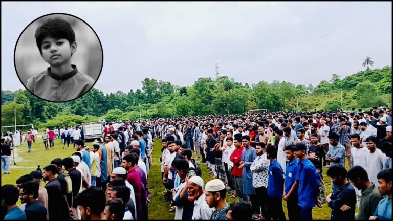অপ্রতিমের প্রথম জানাজা সম্পন্ন, শেষ বিদায়ে মানুষের ঢল